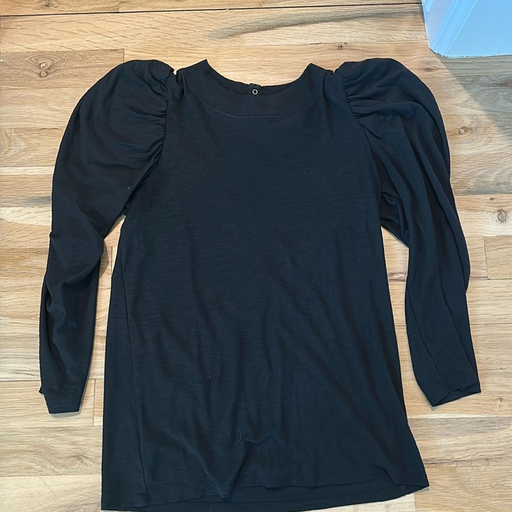 Nation LTD quarter length puff sleeve